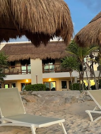 Building 12 from the beach