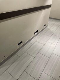 Big holes in wall