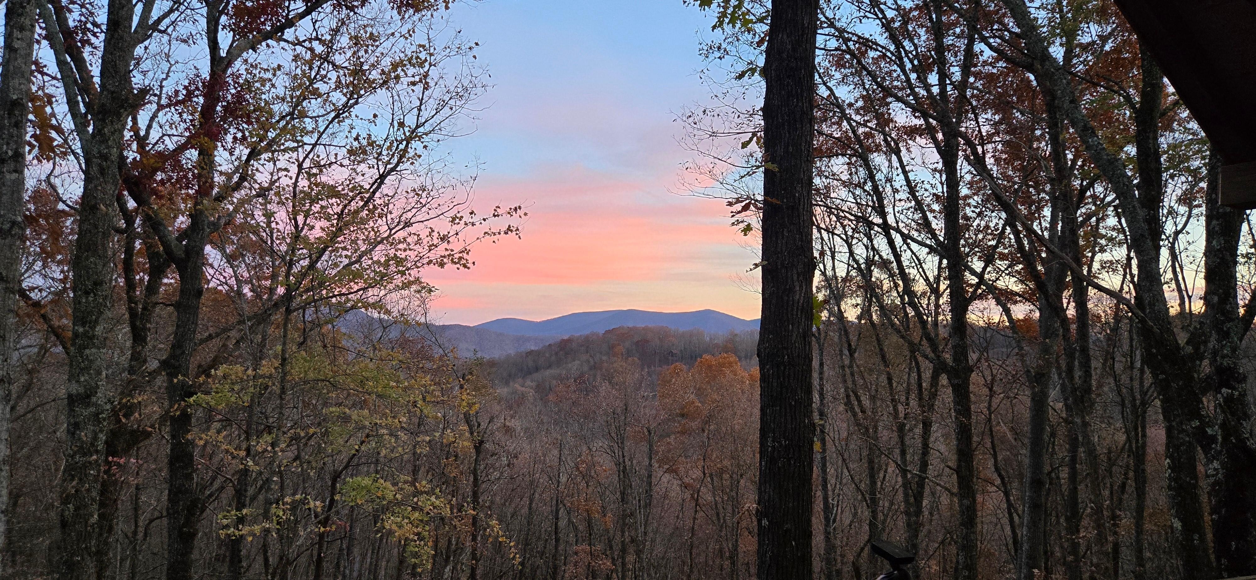 What a view at Sunrise.