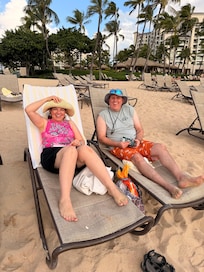 Relaxing at the Lagoon