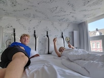 Cool, zo'n gezins stapelbed!
