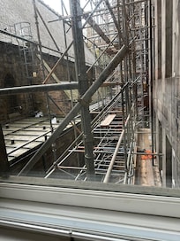 This is the view from our window!