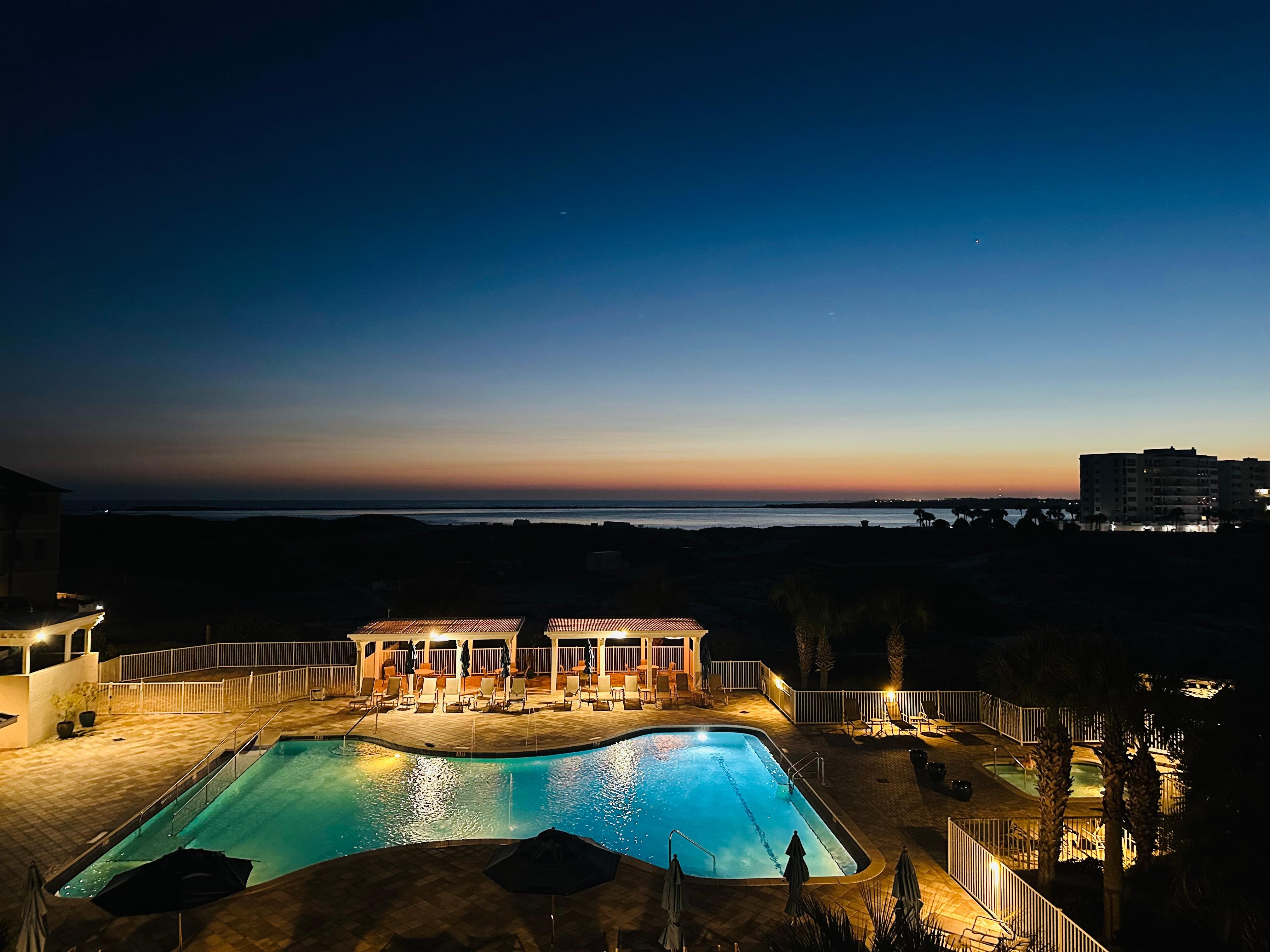 View from the balcony