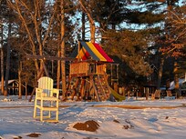 Playground near the lake