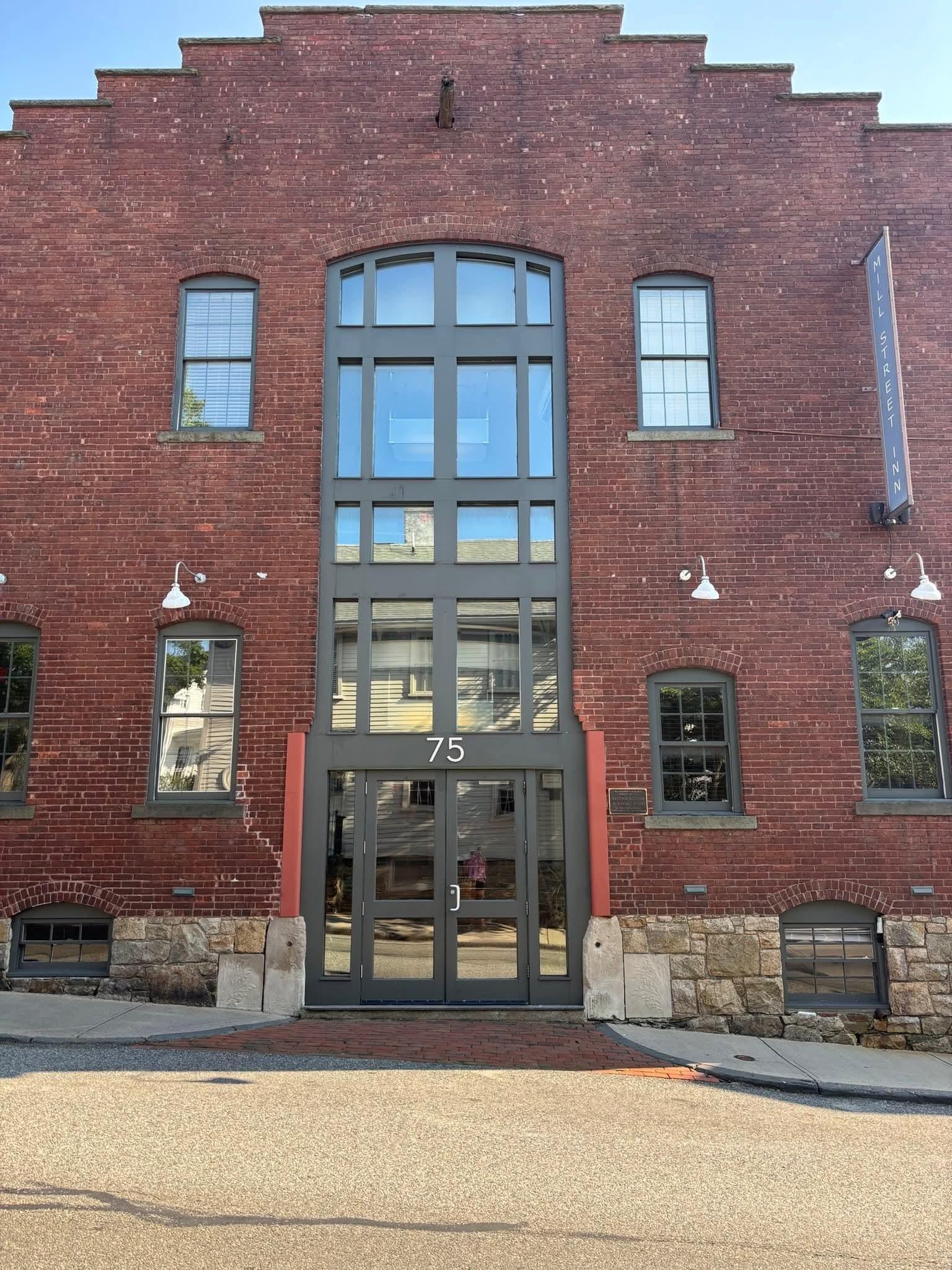 Front of hotel