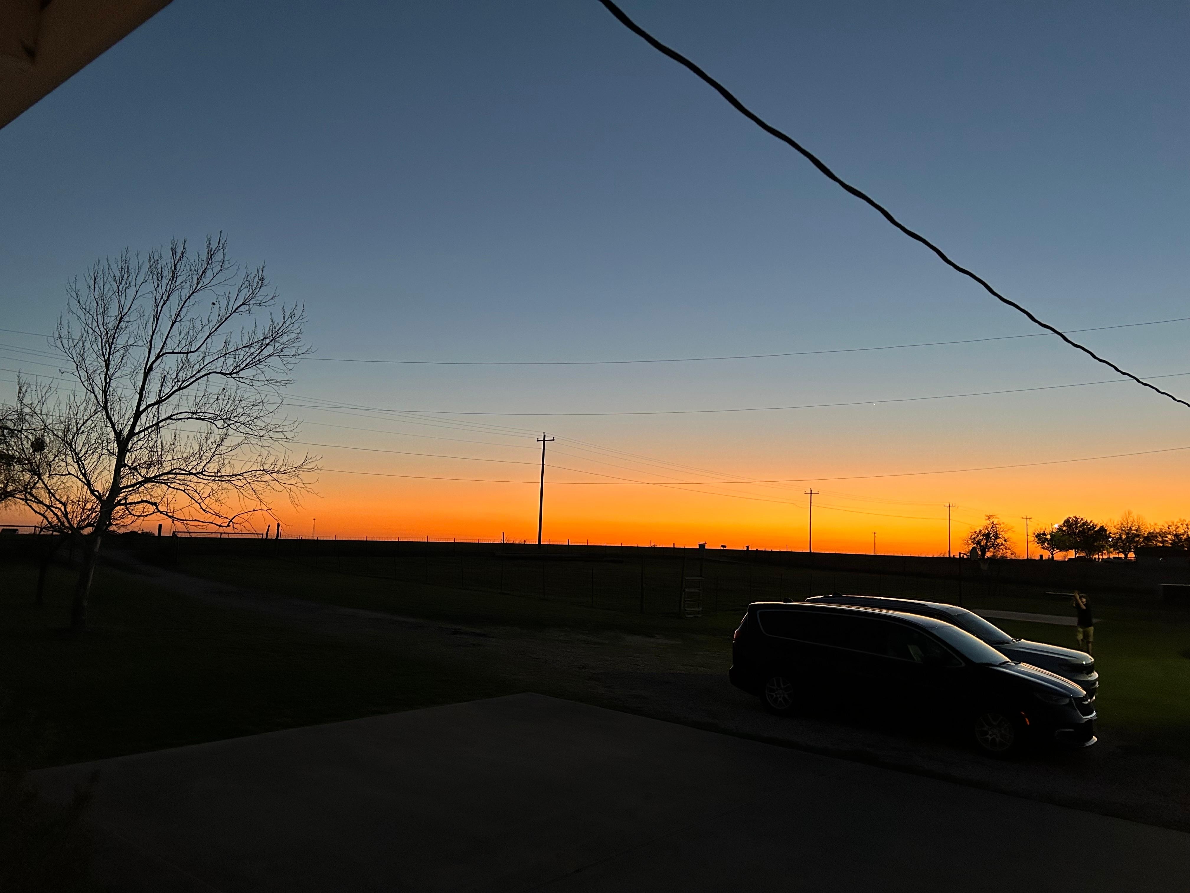 Sunset was awesome!!