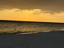 Sunset walk on sugar beach