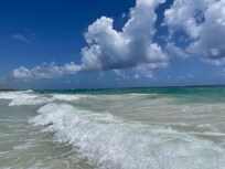 Beach in front of Cana rock beach 🏖️ club
