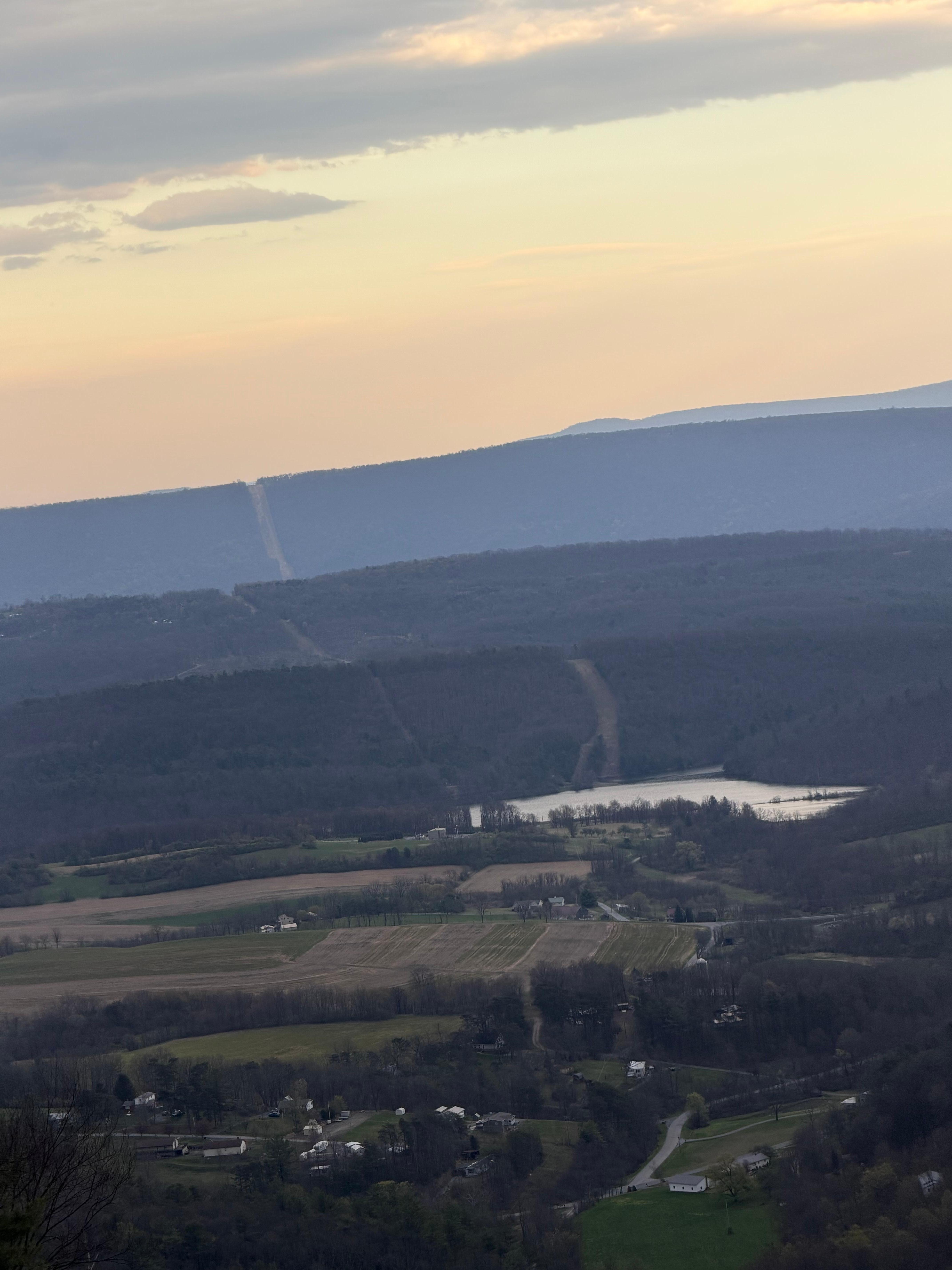 More pics from the mountain road behind house. 