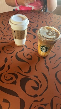 Starbucks coffee inside the hotel