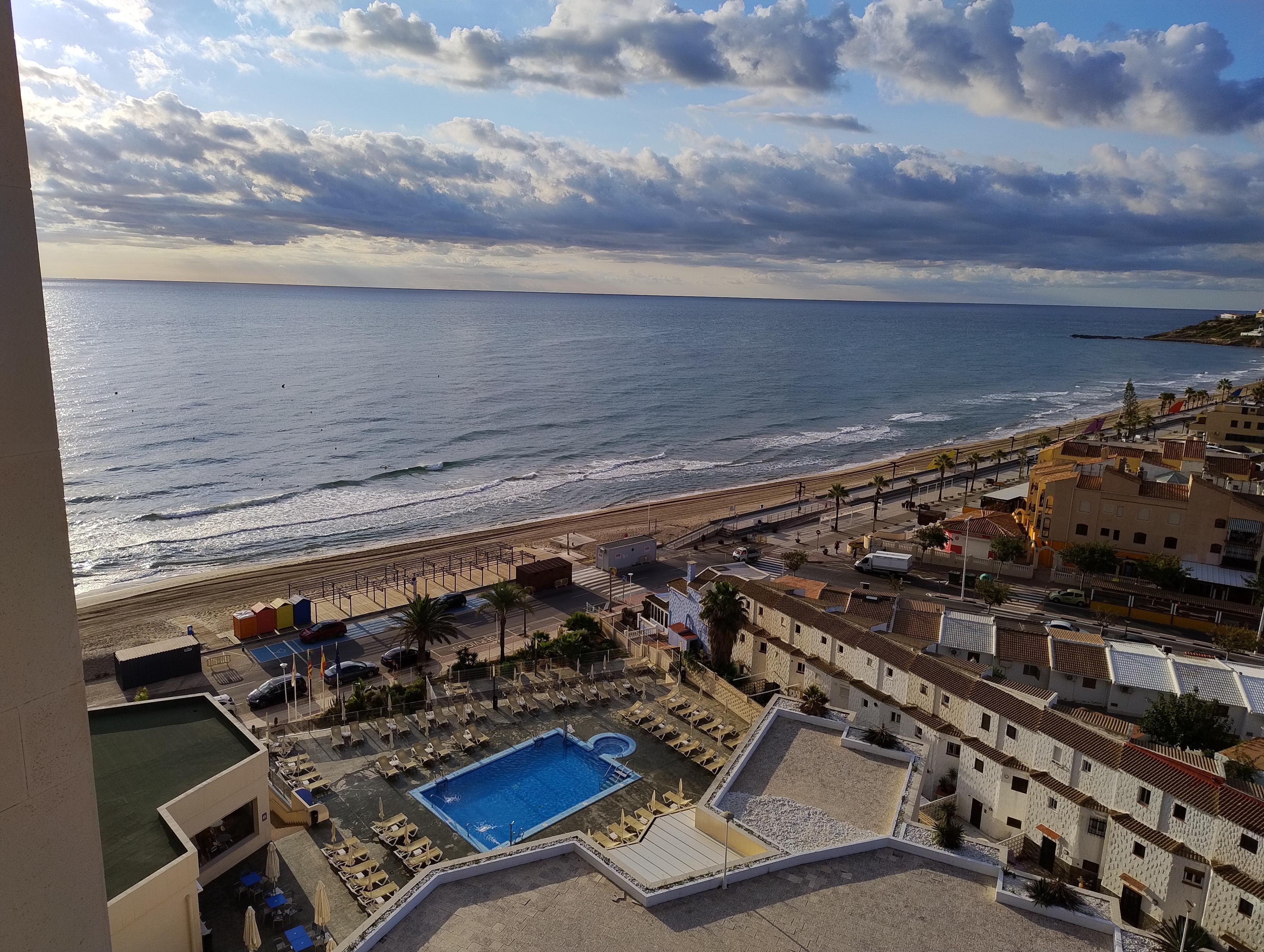 Vista desde la habitación.