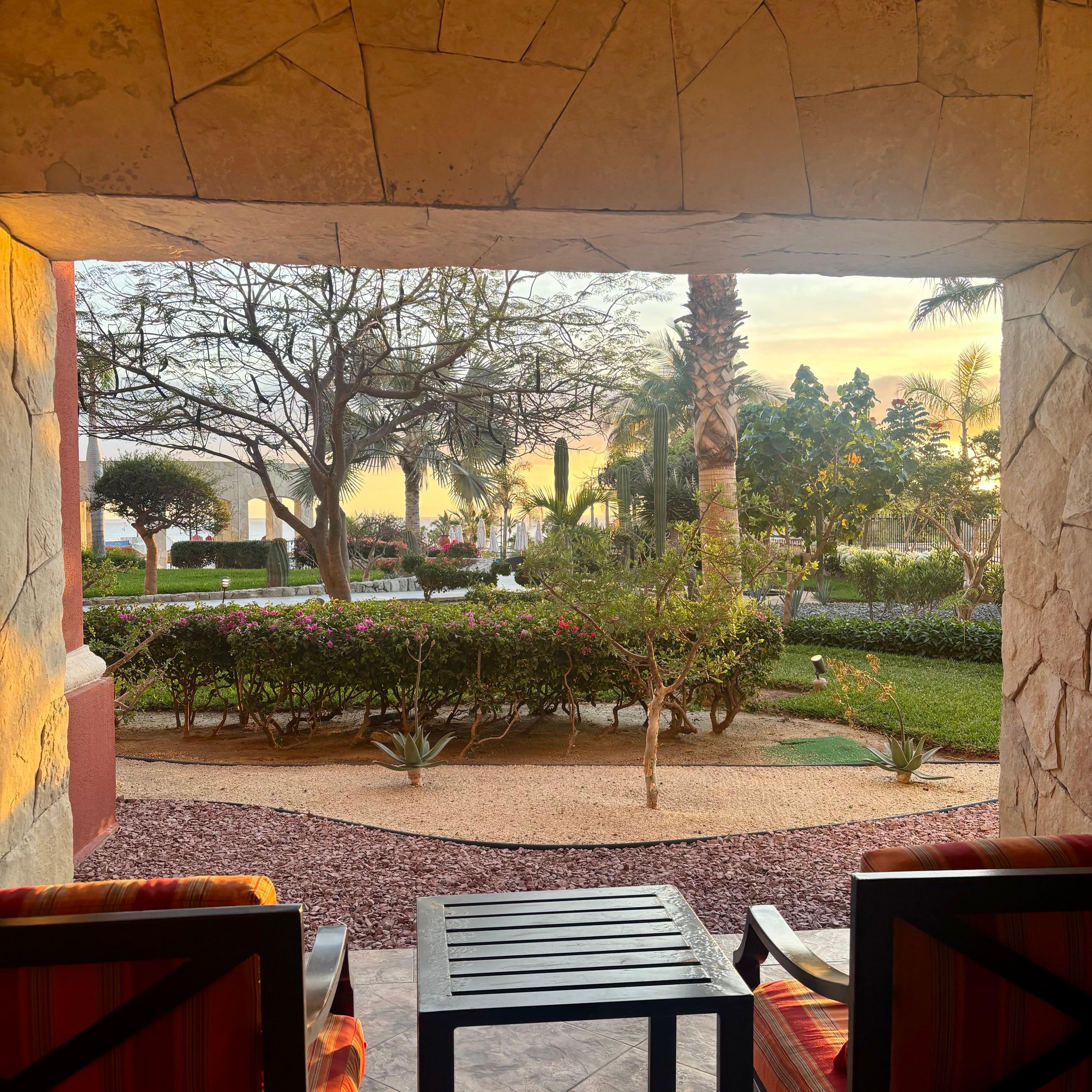 Main floor room sitting area