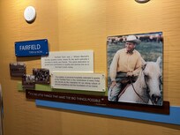 This was hung opposite the elevator