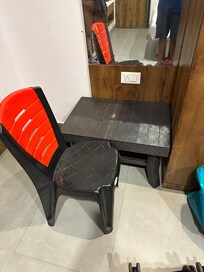 Hotel Discription claimed desk. Room was missing one, was provided with this.