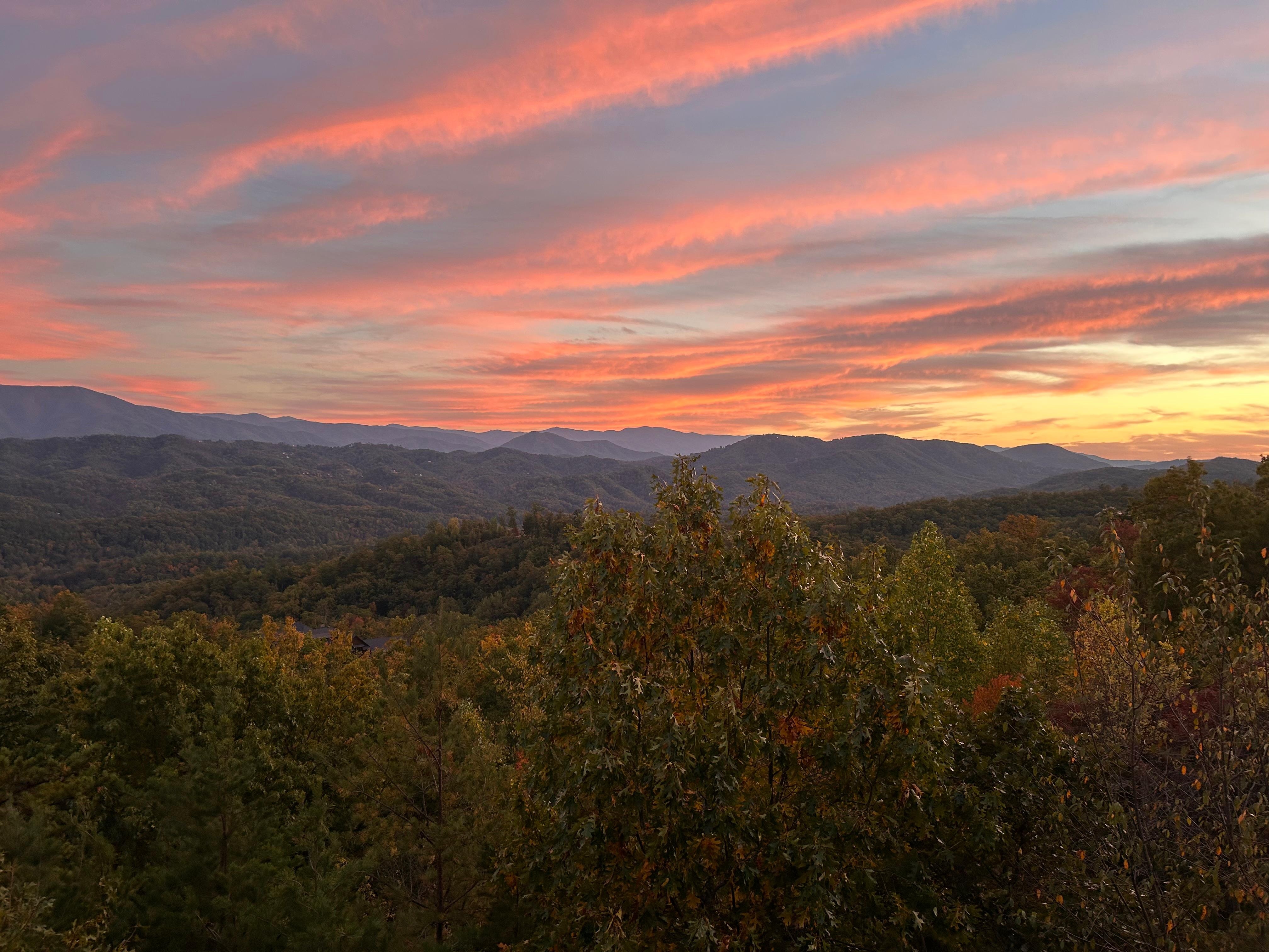 Sunset view is exquisite!