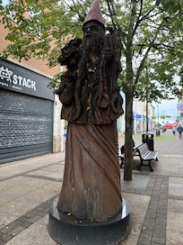 Merlin is said to have come from the area