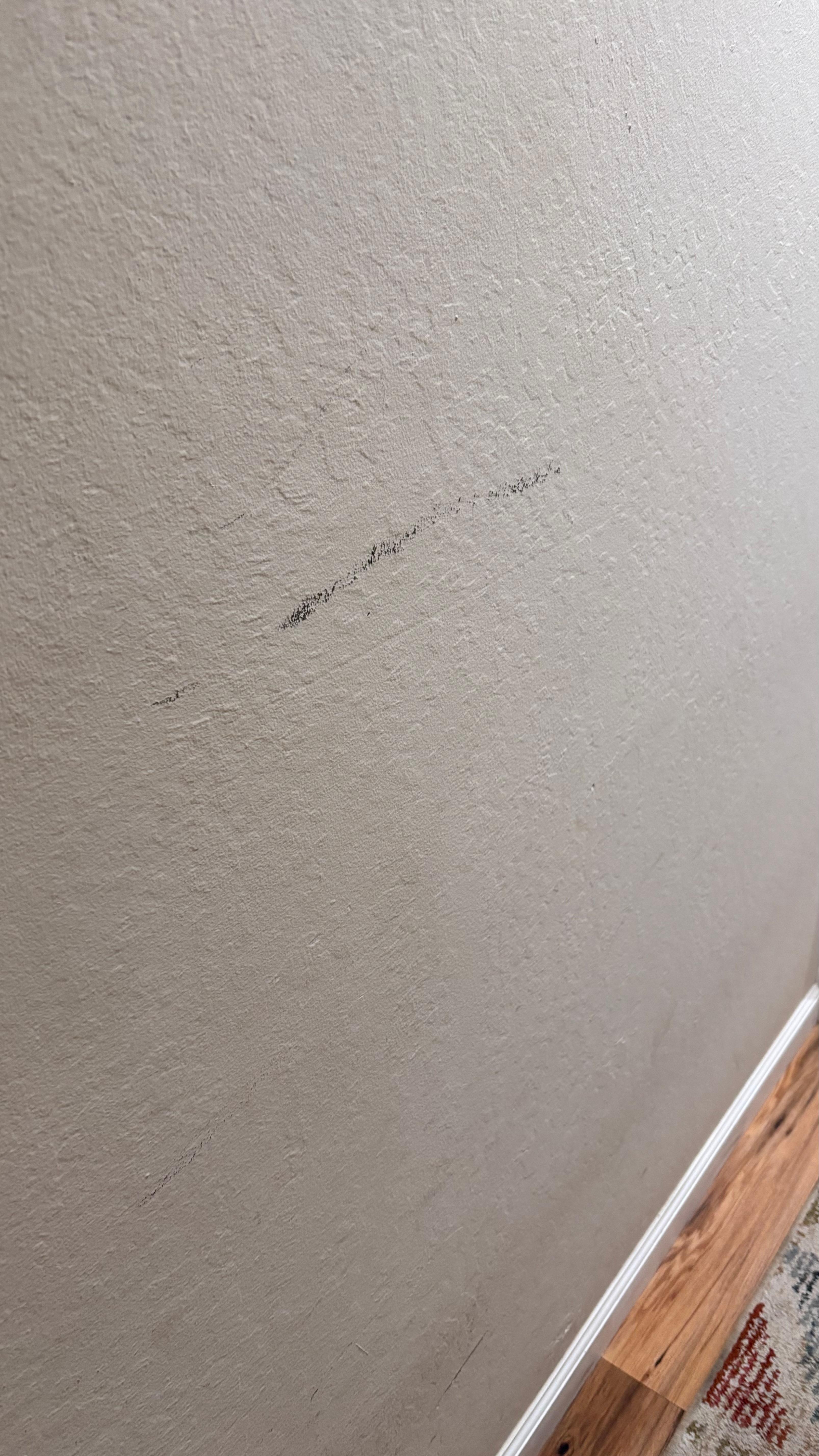 There is dents and scratches all around the place