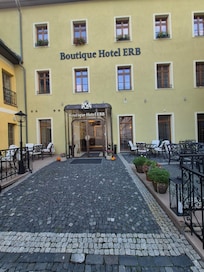 Entrance is gated