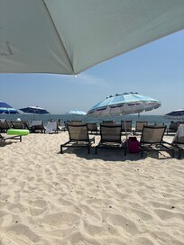Riviera private beach