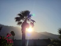 Sunset view from the home