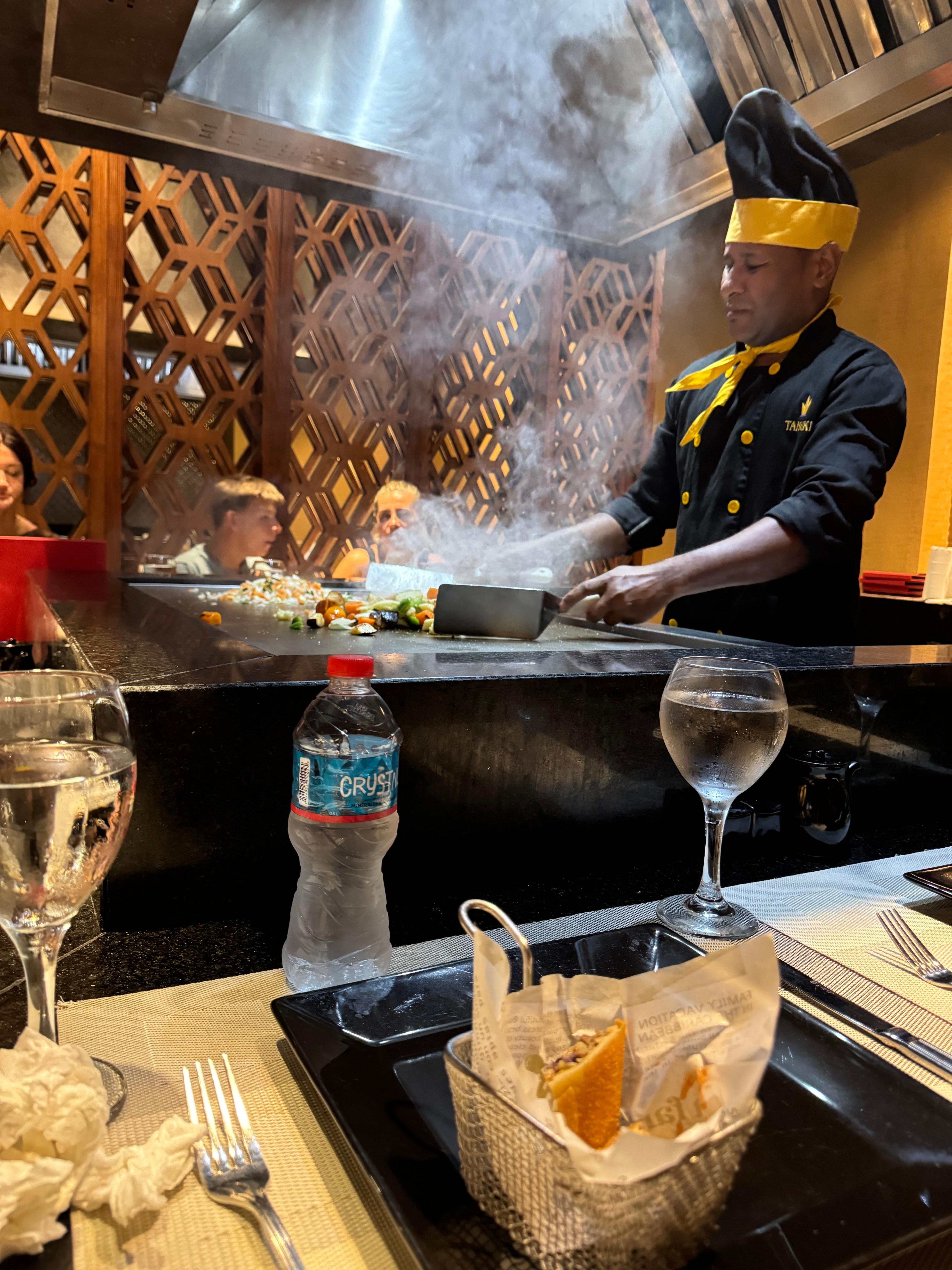 Hibachi restaurant