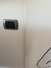 Finger prints on door