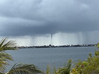Water spout that was out by Summerlin