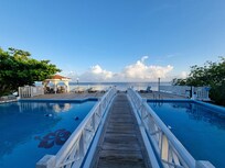 Decking to the horizon view of the sea