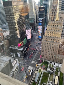 View from my room on the 36th floor.