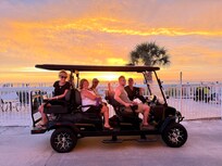 On site golf cart rental!