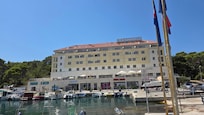 Hotel from the harbour/ promenade