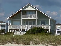 House from beach