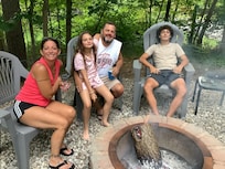 Hanging around the firepit