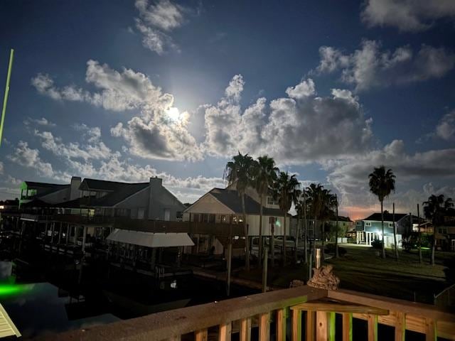 Beautiful morning harvest moon