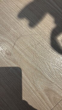 multiple strands of hair