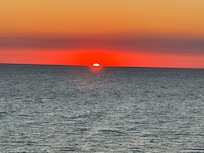 The balcony is a perfect place to see the sunset!
