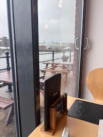 View from Dolby Hotel restaurant.