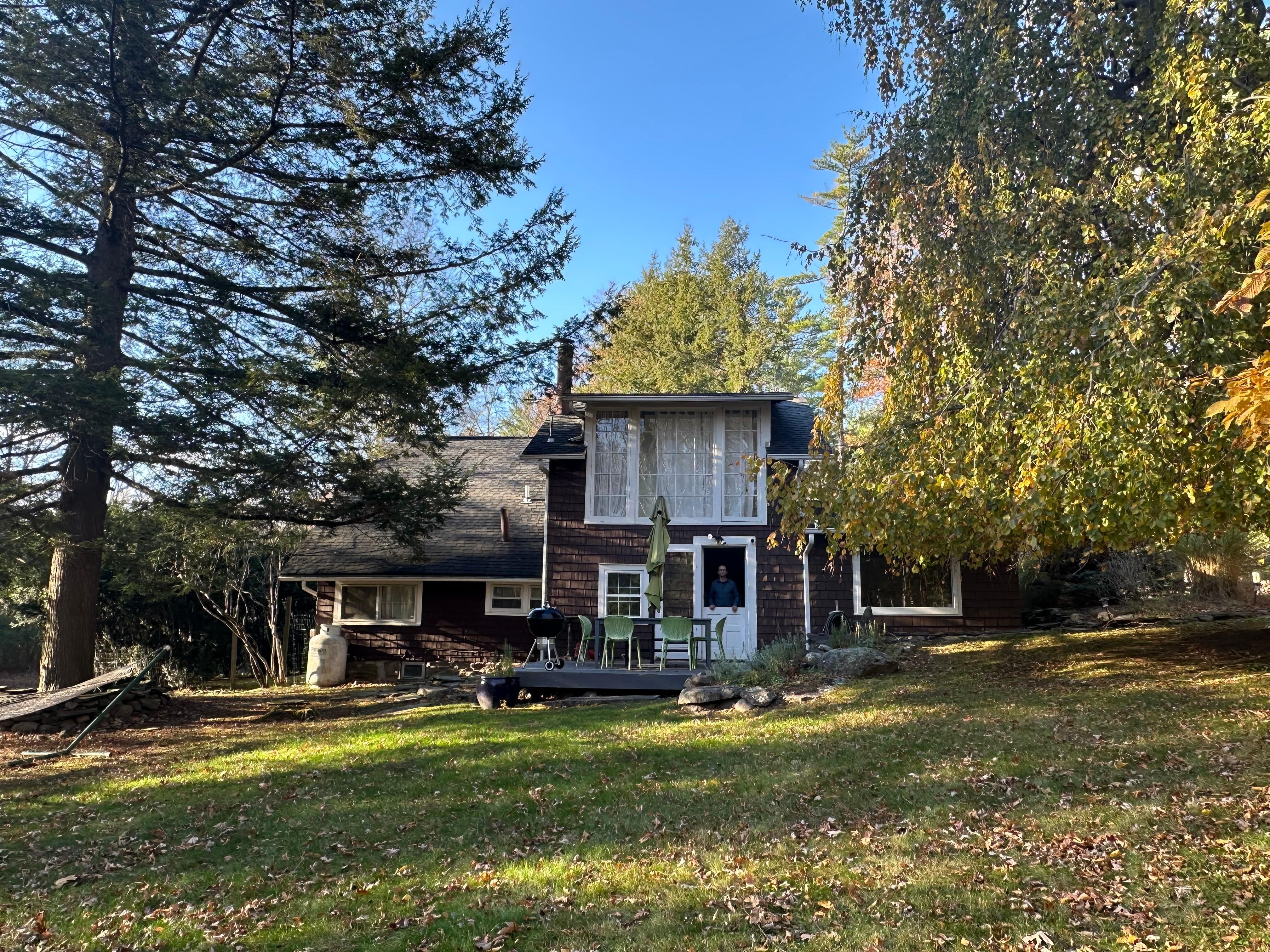 view of house from the yard 