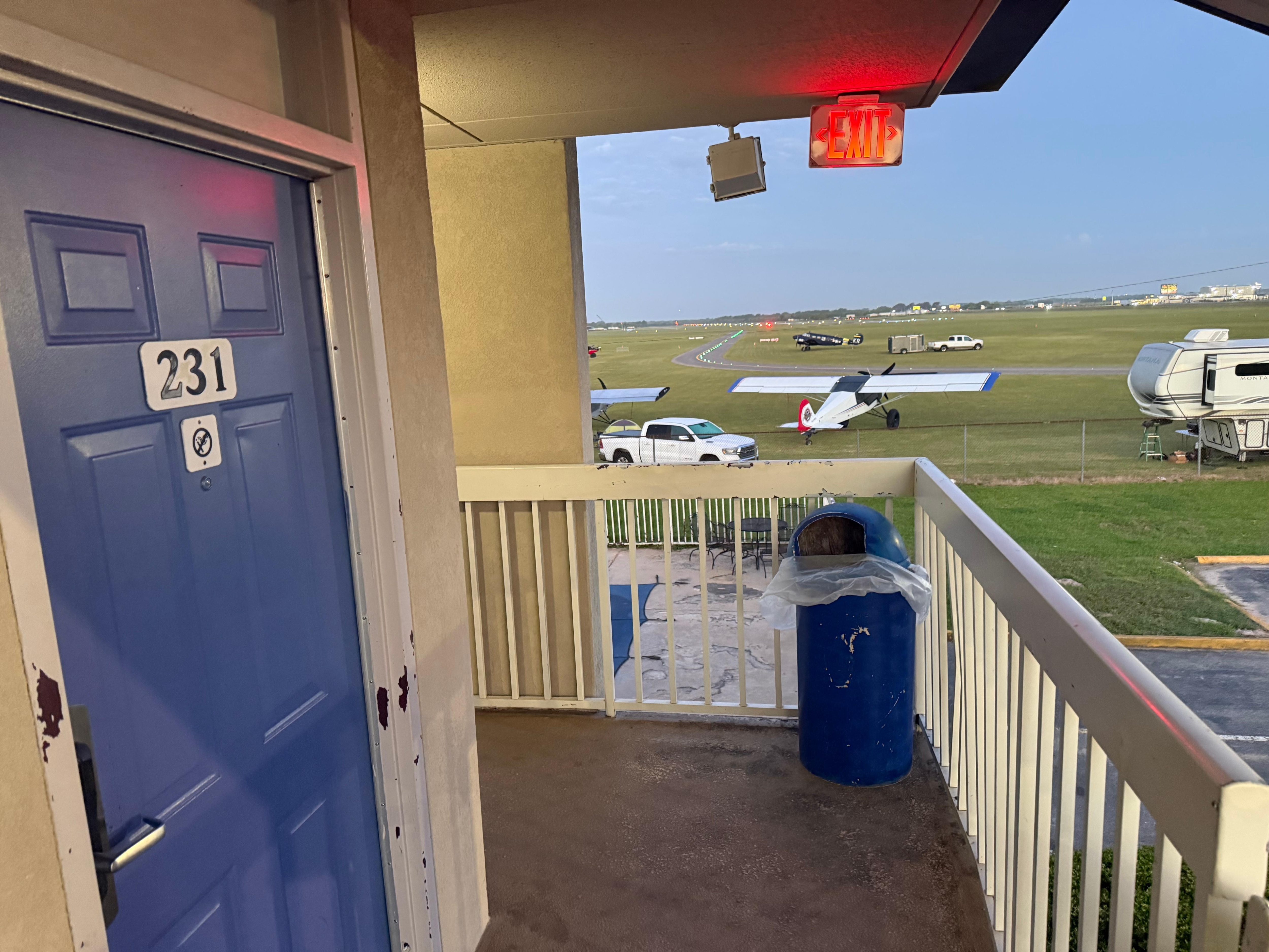 Close to airport (I was there for the airshow ) 