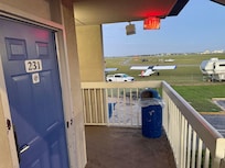 Close to airport (I was there for the airshow )