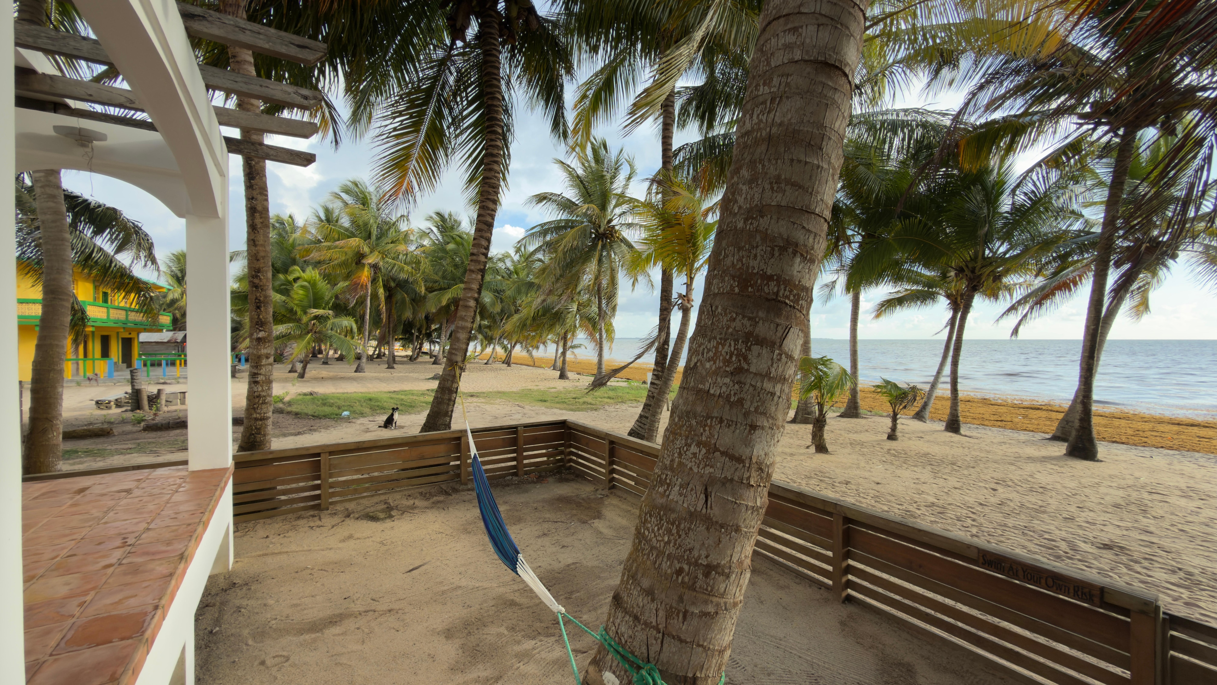 Side view from porch 