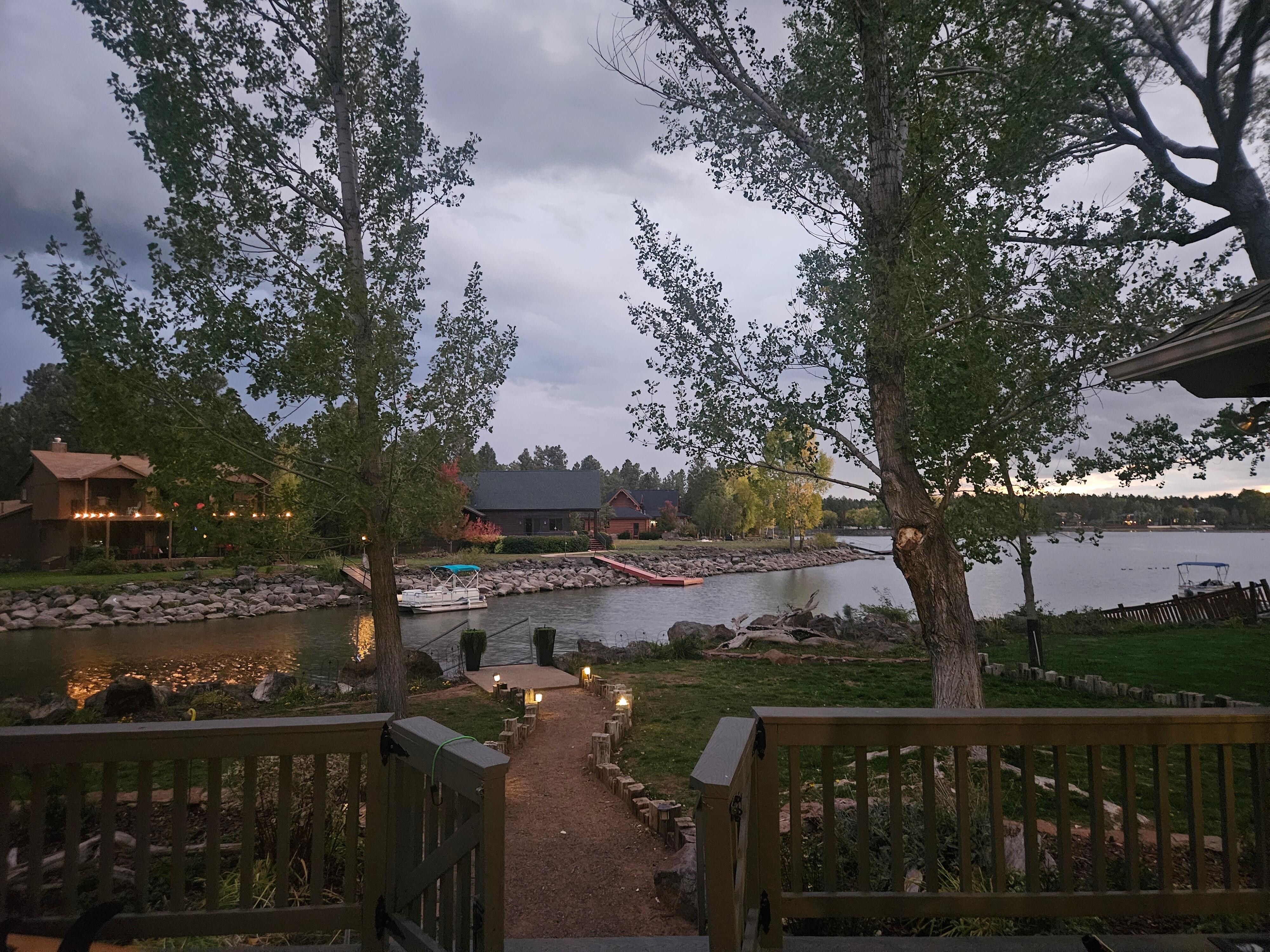 Even the one cloudy day was beautiful 