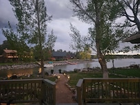 Even the one cloudy day was beautiful