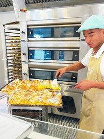 Authentic croissants