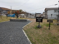 宿前には足湯スペース