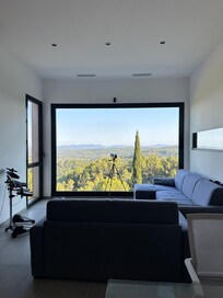 Arbeitszimmer mit unglaublich tollen Ausblick