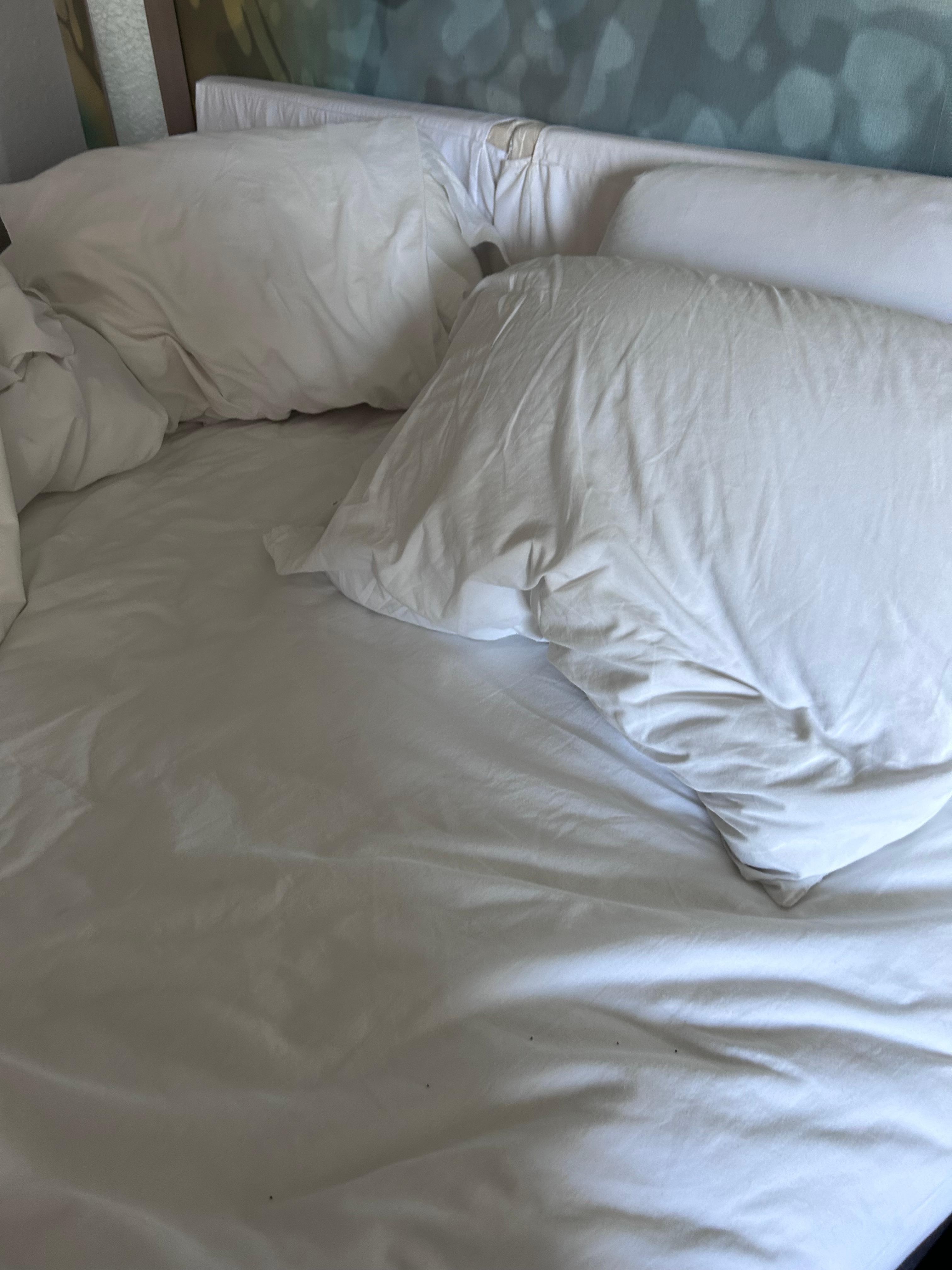 How I slept and didn’t move the pillow