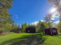 Das Haus mit Nebengebäuden