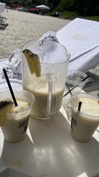 Pitcher of pina colada