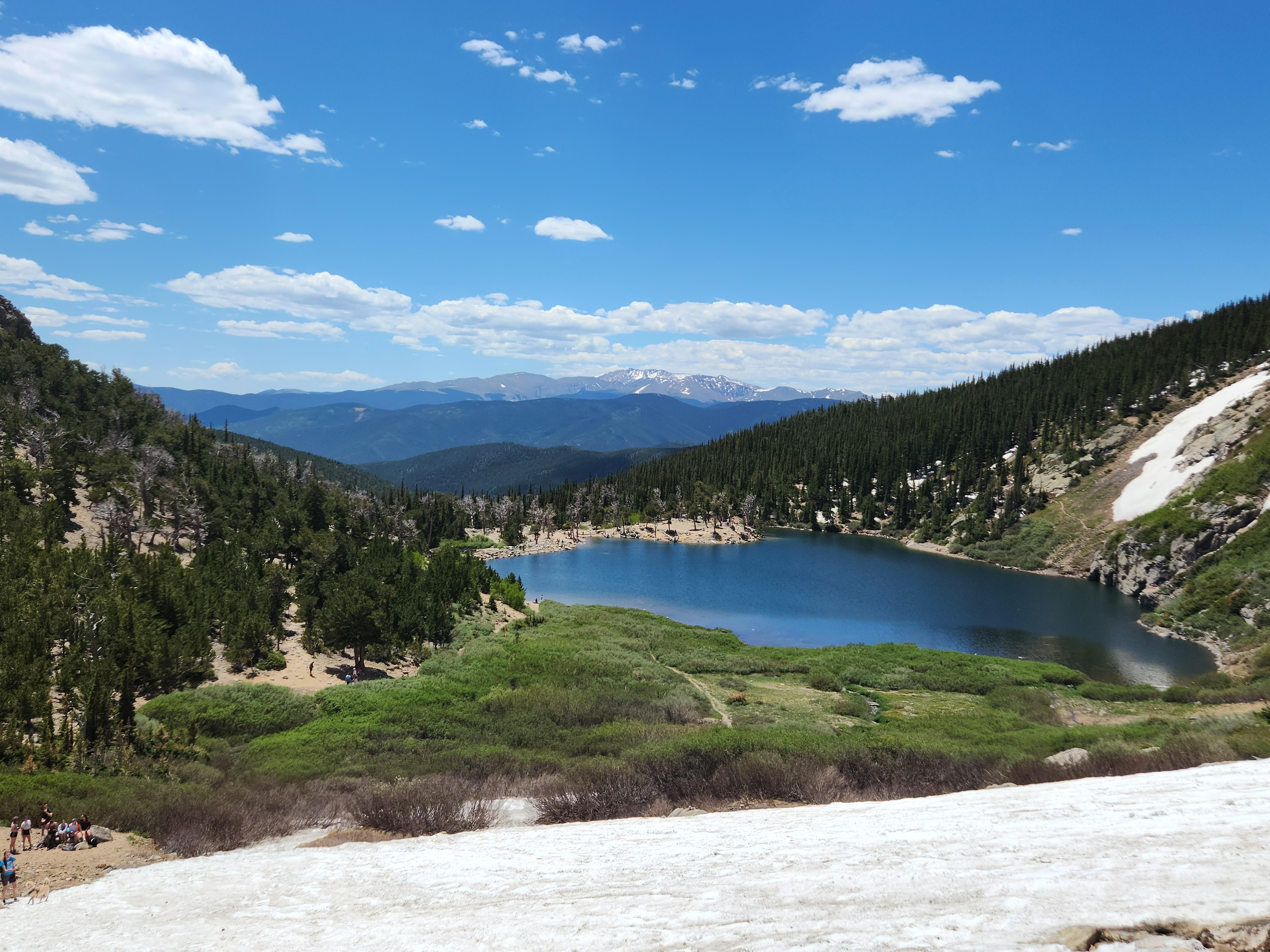 View from St Mary's Glacier upper hike